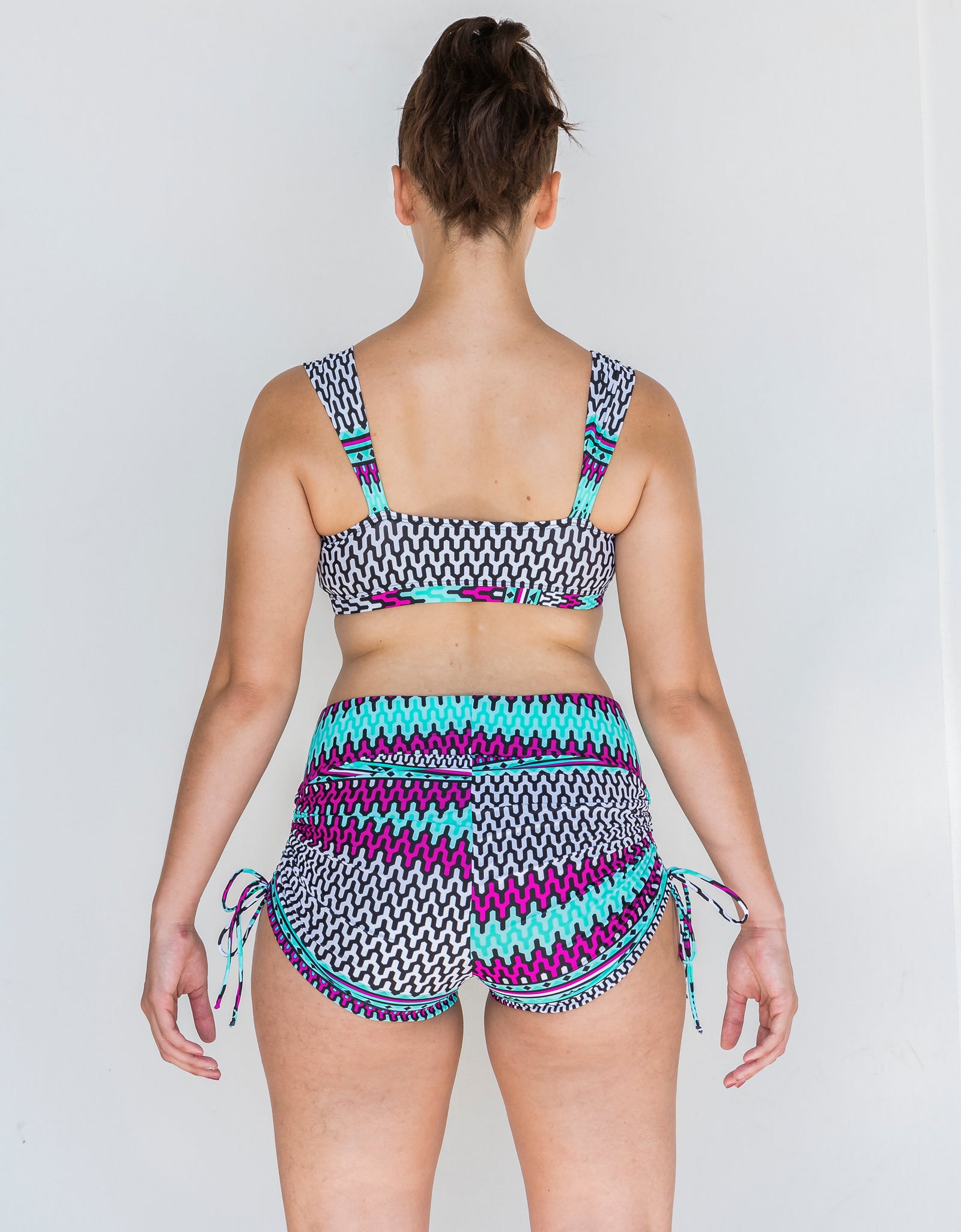 Bandeaux & Shorts Set - Raissa Print