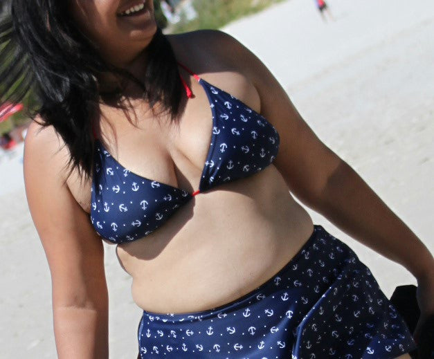 String Bikini Bra