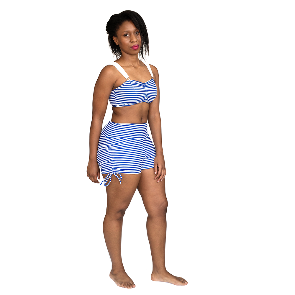 Bandeaux & Shorts Set - Nautical Set