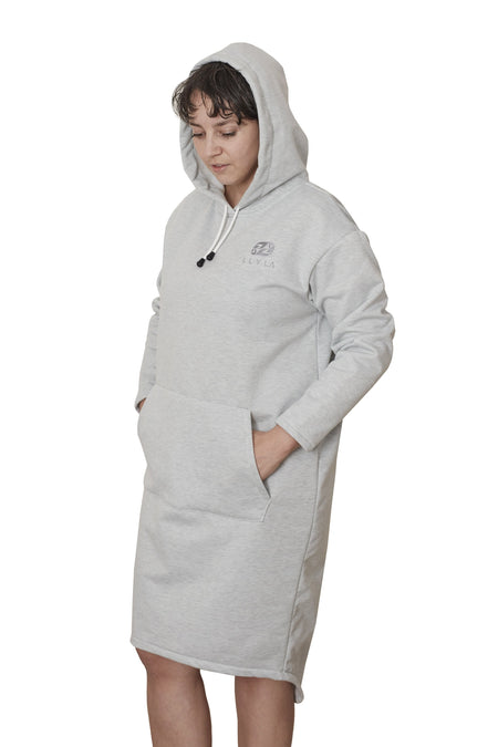 LLYLA Sweatshirt/Hoodie Front Pocket Dress
